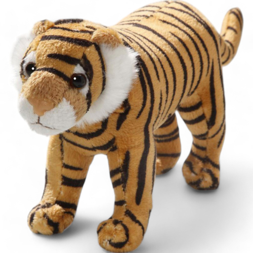 Plüschtier: Tiger braun stehend | Kuscheltier | Stofftier