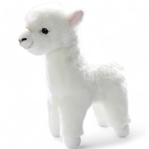 Llama standing white | soft toy | stuffed animal | plush toy