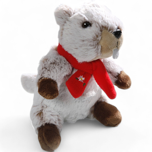 Marmot with Scarf | soft toy | stuffed animal | plush toy