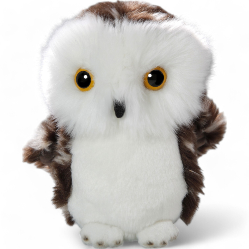 Owl brown-white | soft toy | stuffed animal | plush toy