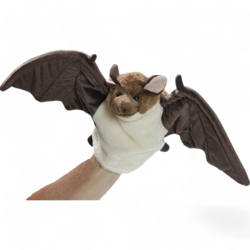 Bat hand puppet | soft toy | stuffed animal | plush toy