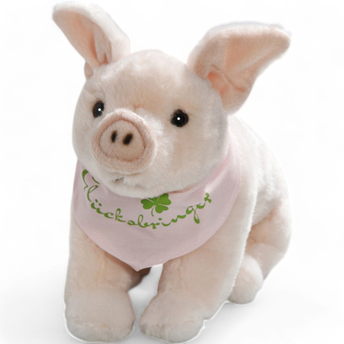 Pig with scarf | soft toy | stuffed animal | plush toy
