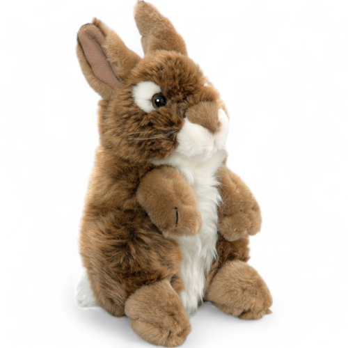 Plüschtier: Hase stehend braun | Kuscheltier | Stofftier