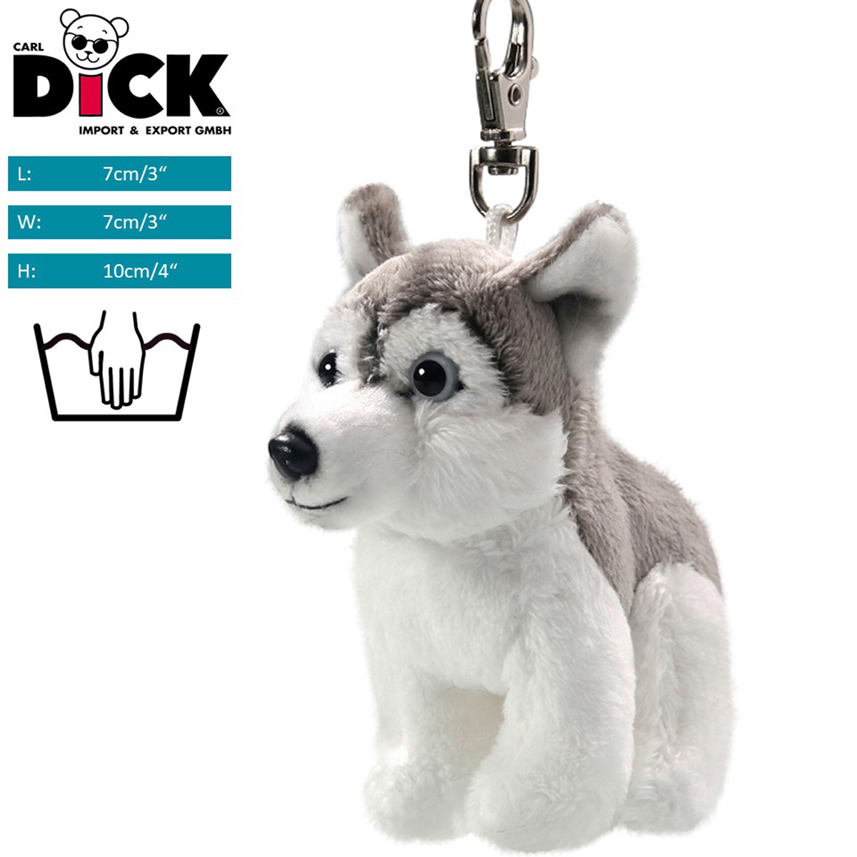 Husky Dog Keychain | Soft Toy - Stuffed Animal Husky Dog Keychain | Soft Toy - Stuffed Animal