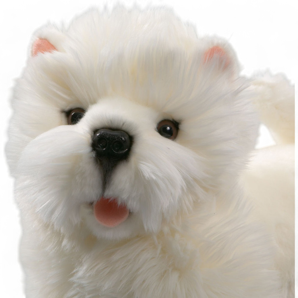 Plüschtier: Westie, West Highland Terrier stehend | Kuscheltier | Stofftier