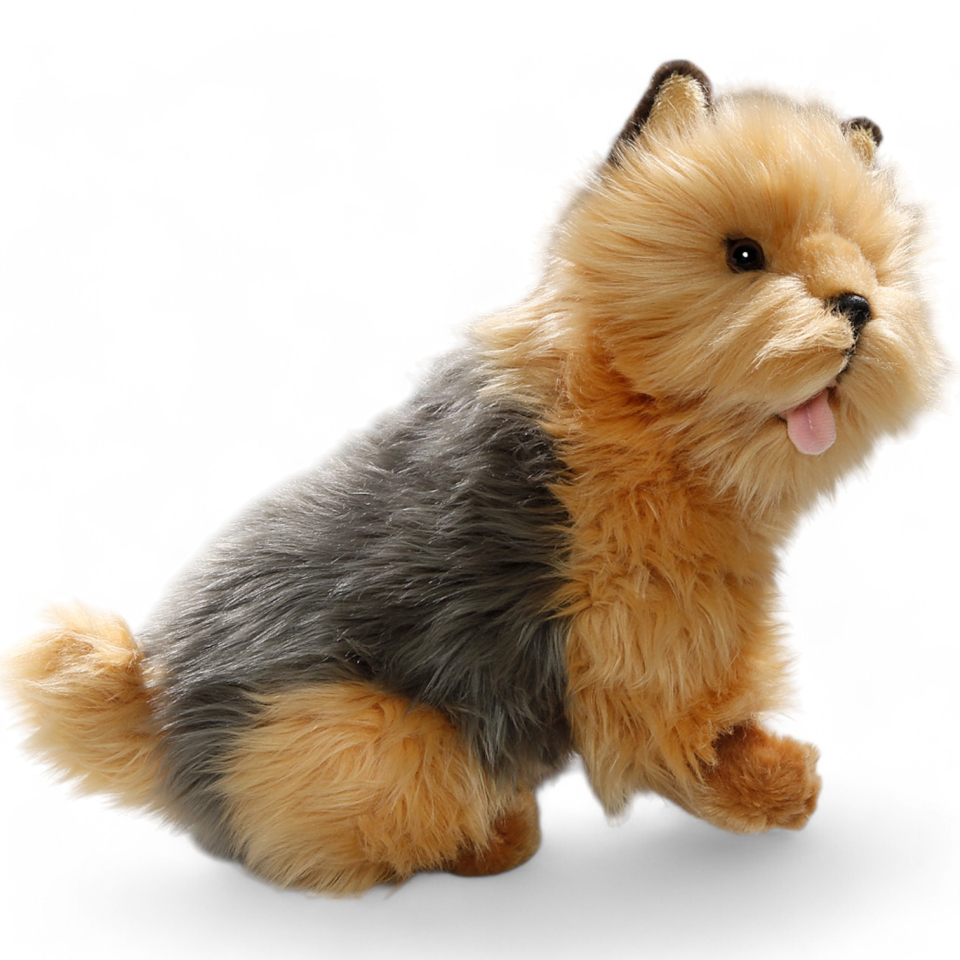 Plüschtier: Australischer Terrier sitzend | Kuscheltier | Stofftier