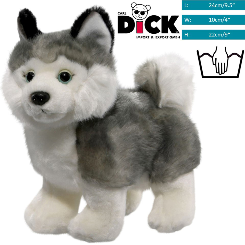Plüschtier: Husky | Kuscheltier | Stofftier