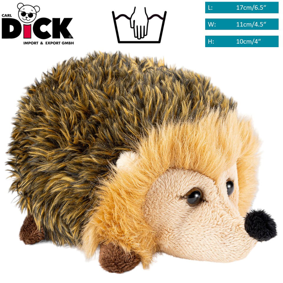Plüschtier: Igel braun | Kuscheltier | Stofftier