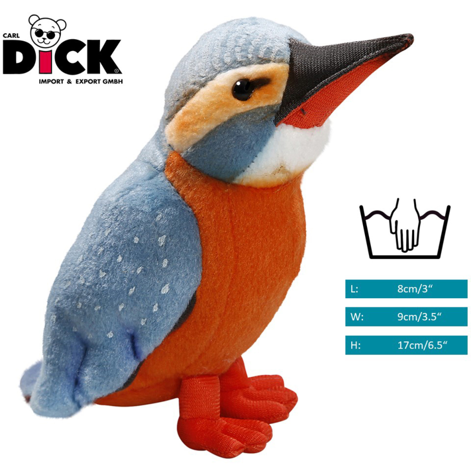 Plüschtier: Eisvogel | Kuscheltier | Stofftier