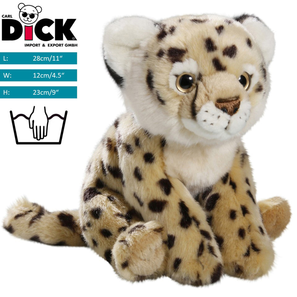 Cheetah sitting | soft toy | stuffed animal | plush toy
