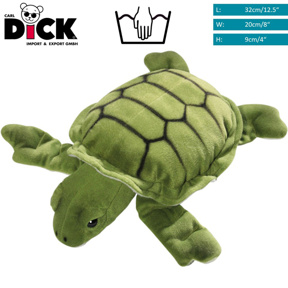 Plüschtier: Schildkröte, Meeresschildkröte | Kuscheltier | Stofftier