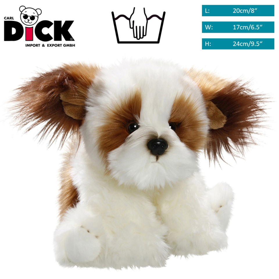 Shih Tzu Dog sitting | soft toy | stuffed animal | plush toy