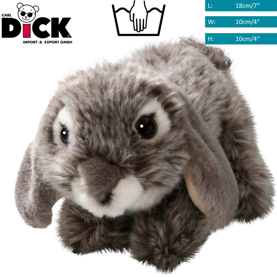 Rabbit Bunny grey | soft toy | stuffed animal | plush toy