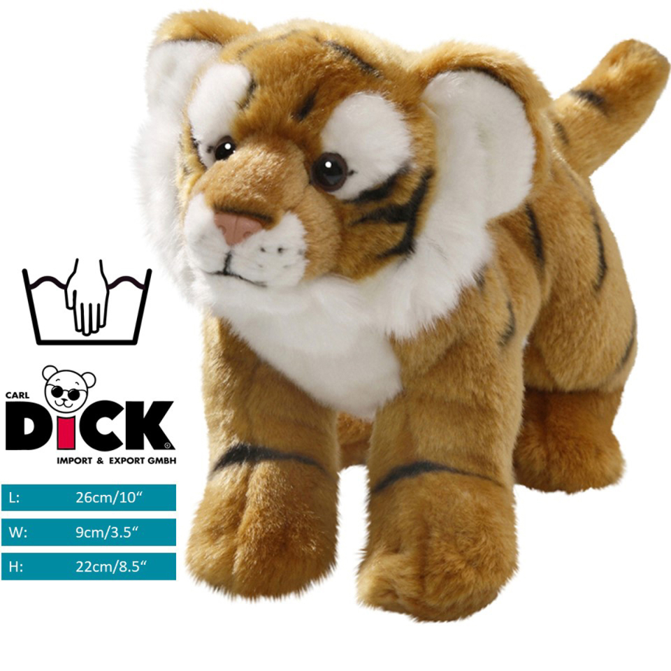 Tiger brown | soft toy | stuffed animal | plush toy