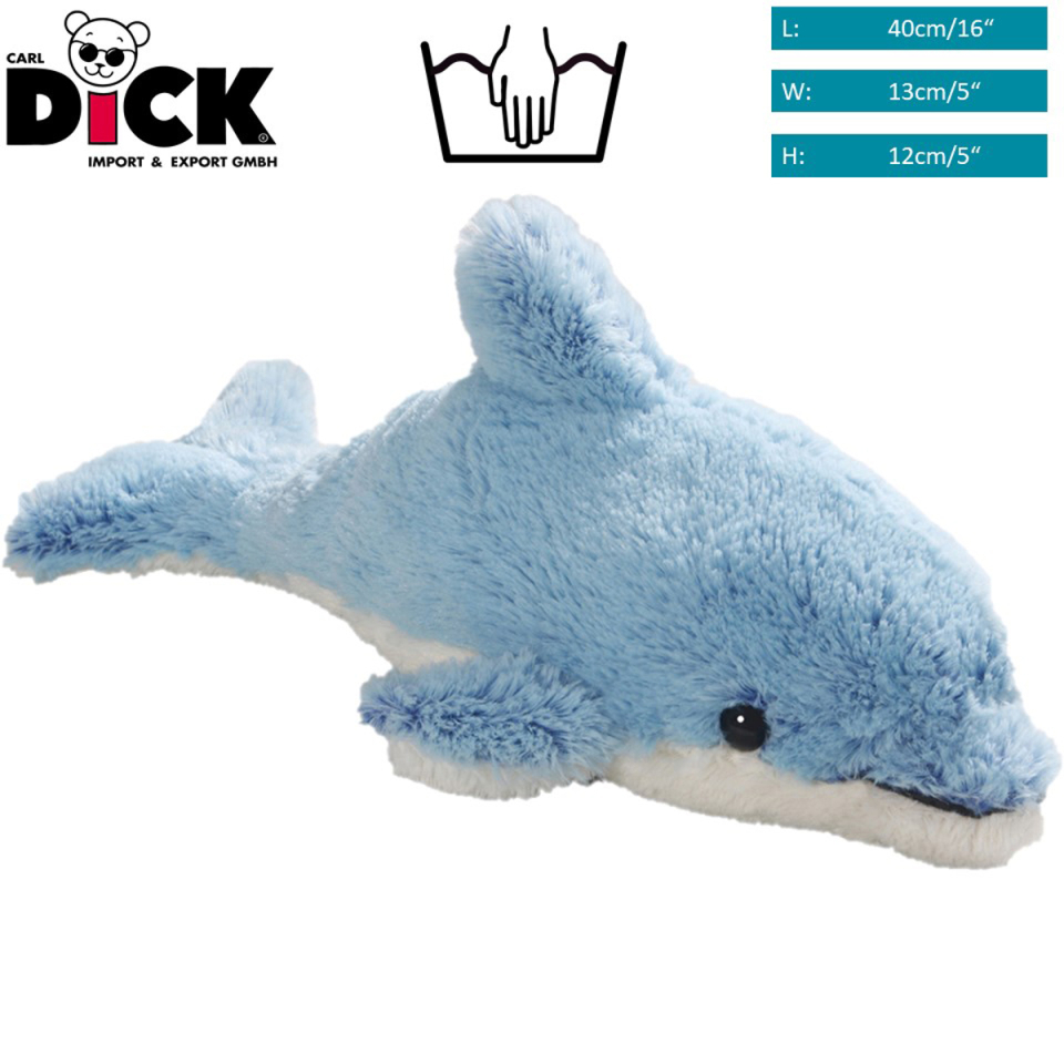 Dolphin supersoft blue | soft toy | stuffed animal | plush toy