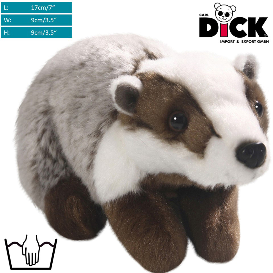 Plüschtier: Dachs | Kuscheltier | Stofftier