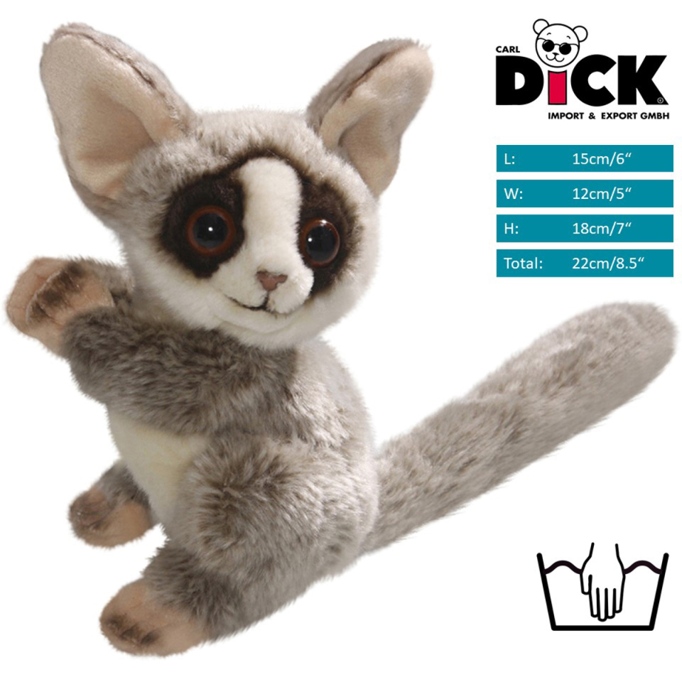Plüschtier: Buschbaby Galagos | Kuscheltier | Stofftier