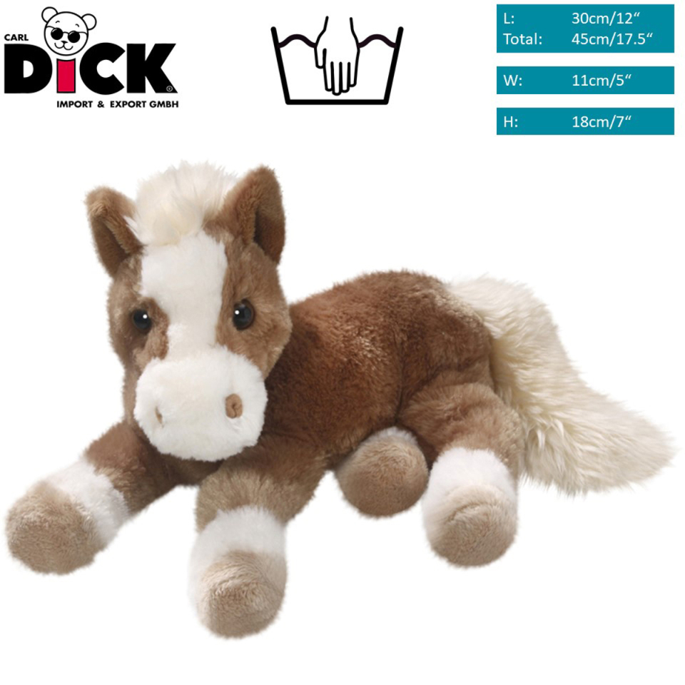 Horse lying brown | soft toy | stuffed animal | plush toy
