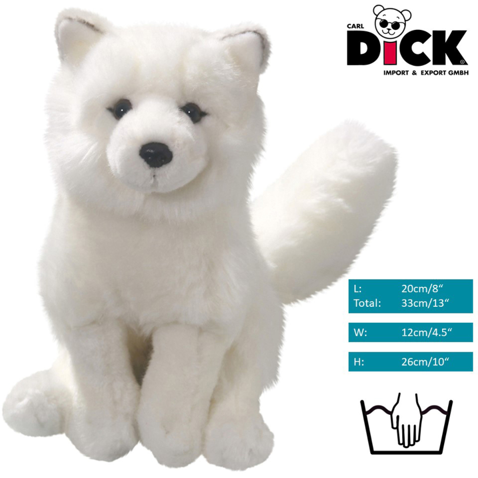 Fox, Arctic Fox | soft toy | stuffed animal | plush toy