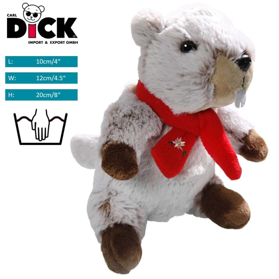 Marmot with Scarf | soft toy | stuffed animal | plush toy