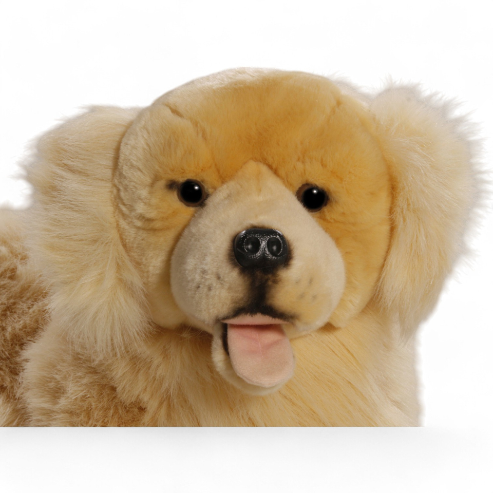 Plüschtier: Golden Retriever liegend | Kuscheltier | Stofftier