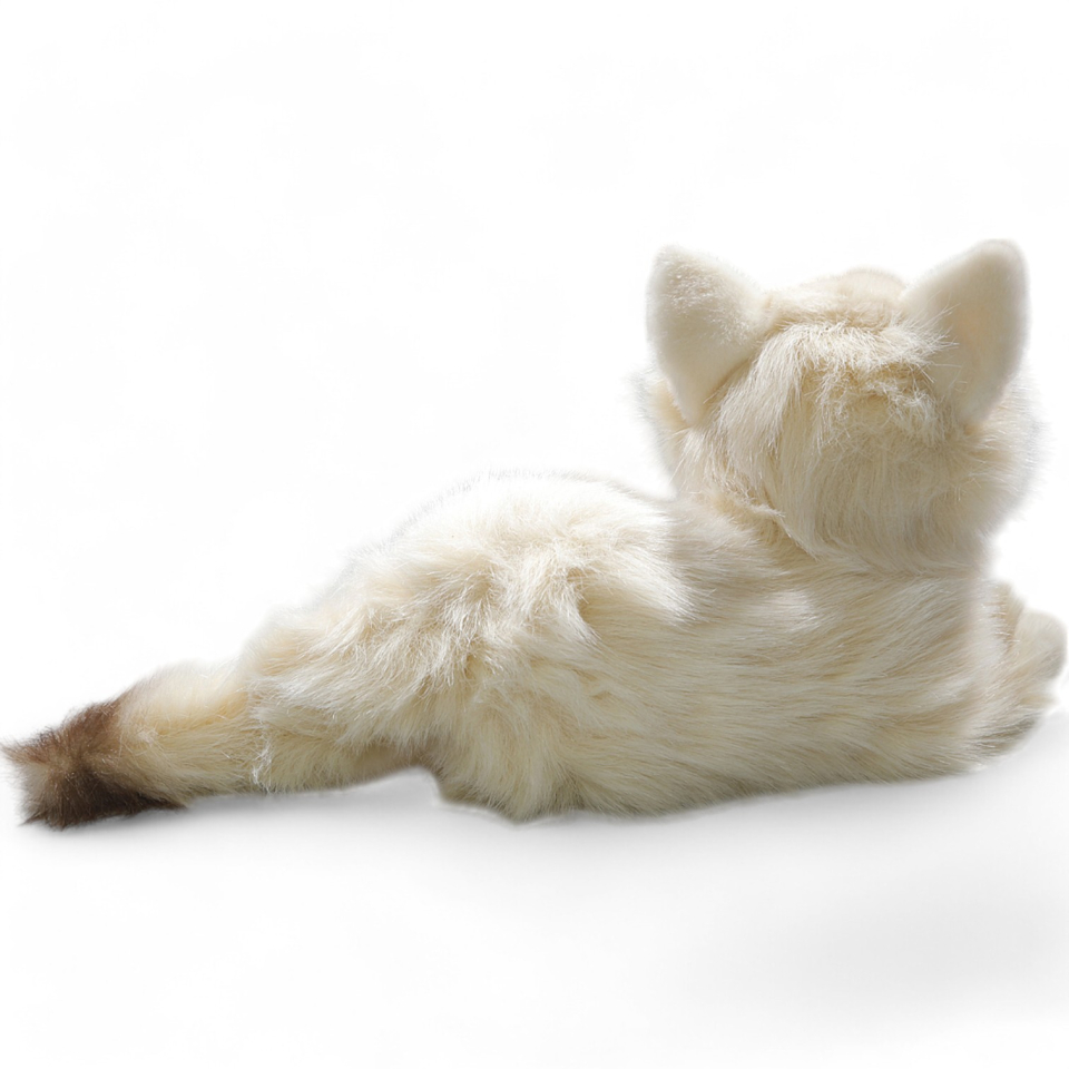 Plüschtier: Katze liegend Birmakatze | Kuscheltier | Stofftier