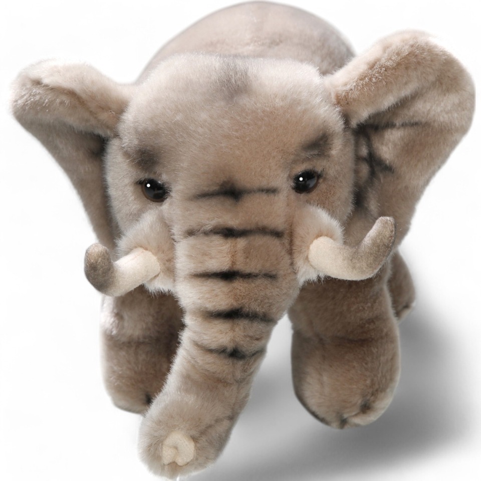 Elephant standing | soft toy | stuffed animal | plush toy