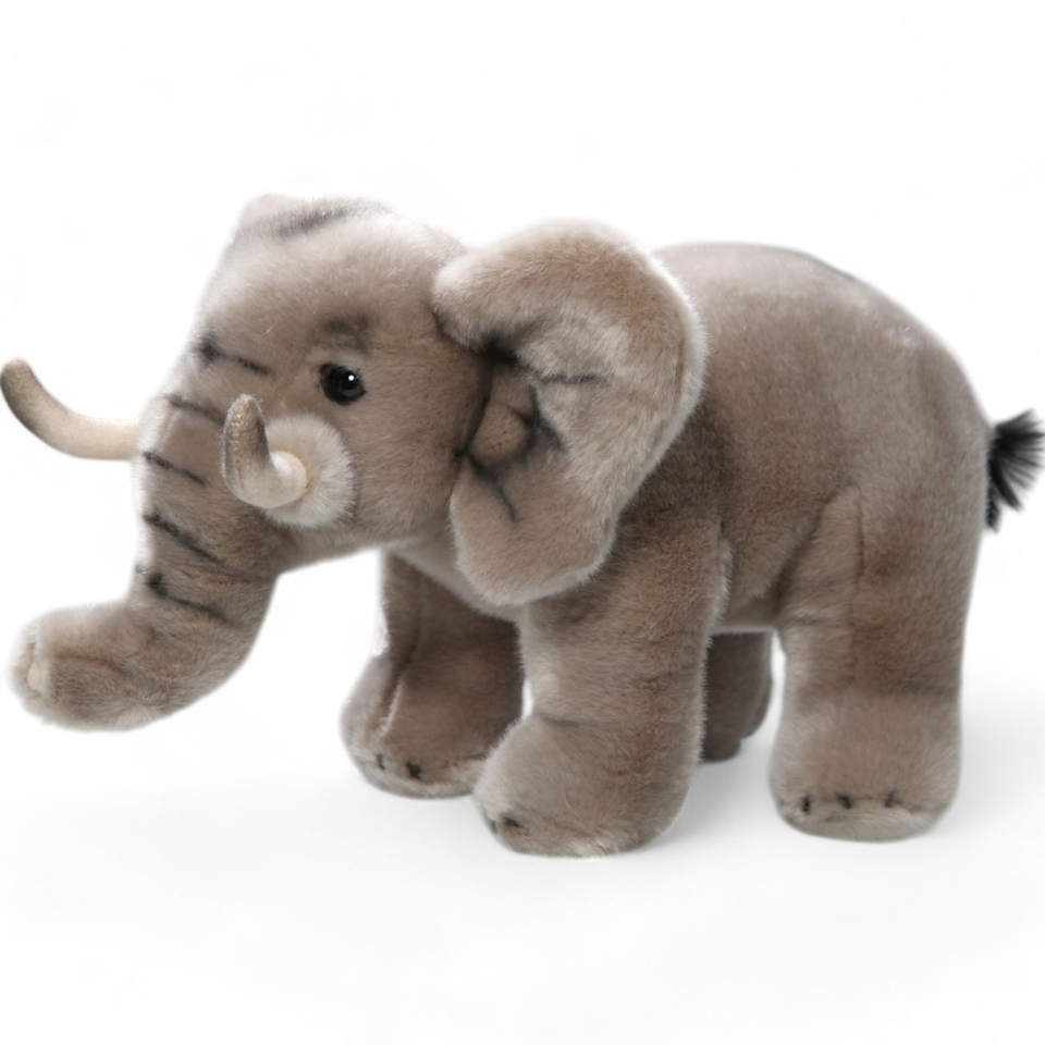 Elephant standing | soft toy | stuffed animal | plush toy