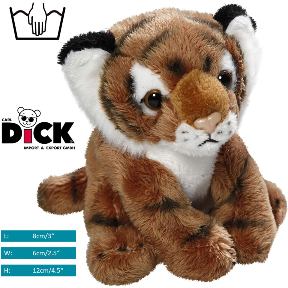 Tiger brown | soft toy | stuffed animal | plush toy