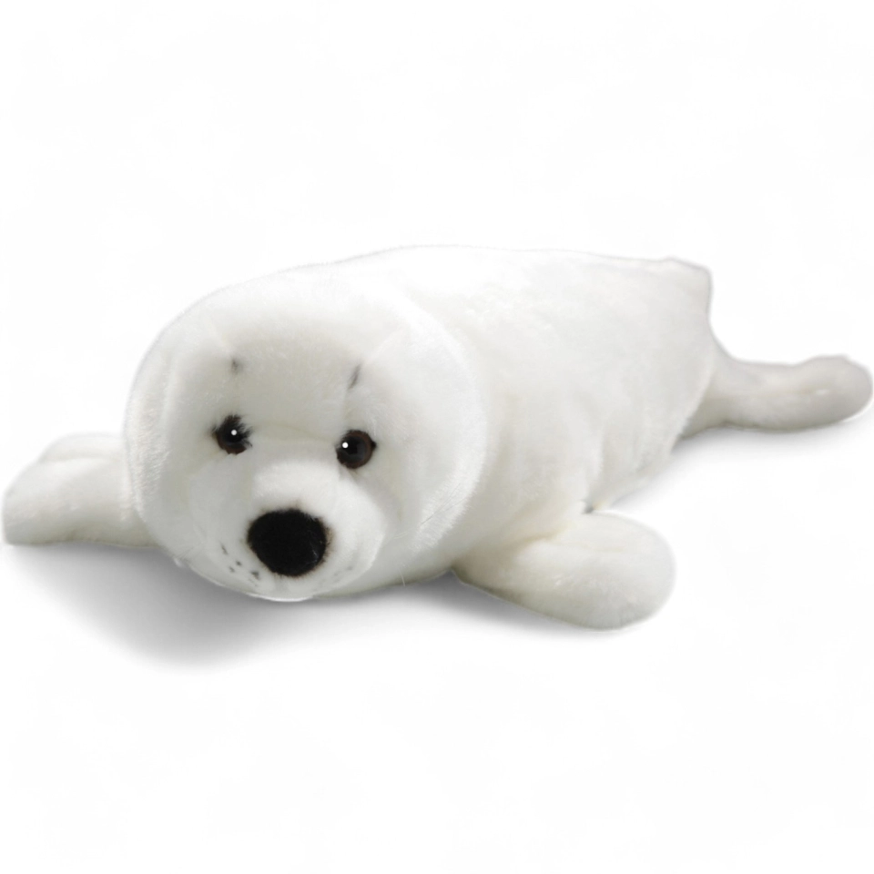 Kuscheltier Seehund, Sattelrobbe Baby Kuscheltier Seehund, Sattelrobbe Baby
