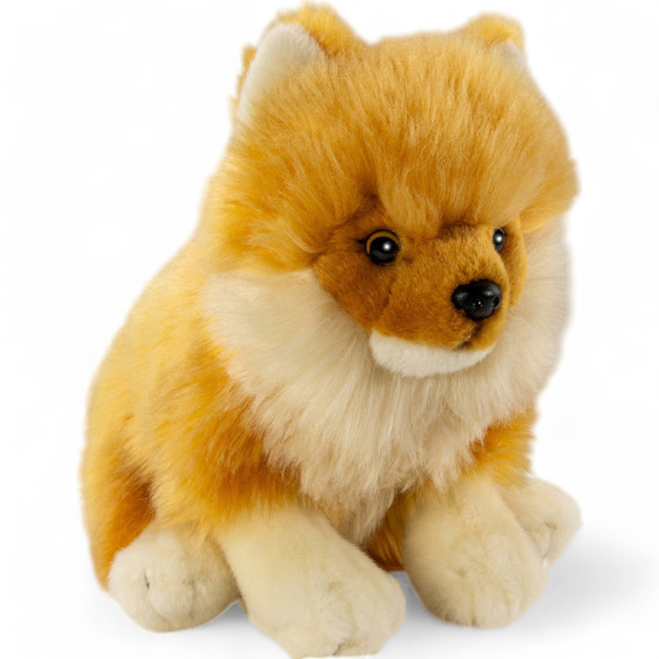 Pomeranian Dog, Dwarf Spitz | soft toy | stuffed animal | plush toy