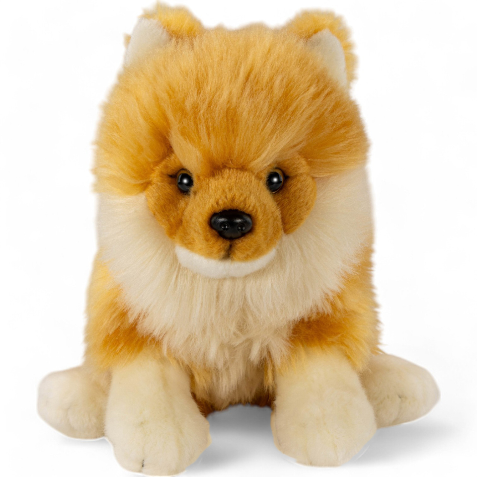 Pomeranian Dog, Dwarf Spitz | soft toy | stuffed animal | plush toy