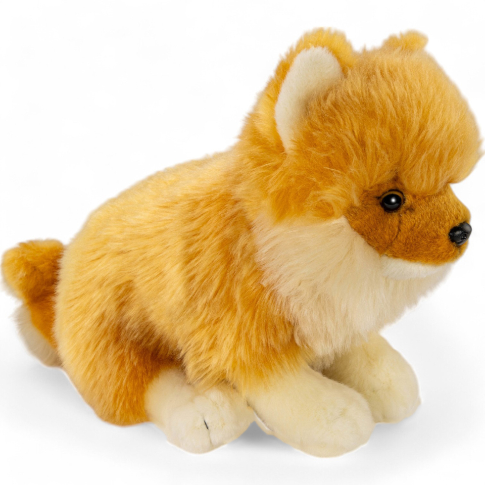 Pomeranian Dog, Dwarf Spitz | soft toy | stuffed animal | plush toy