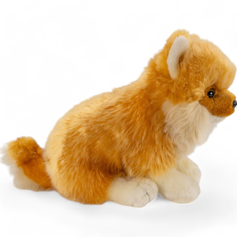 Pomeranian Dog, Dwarf Spitz | soft toy | stuffed animal | plush toy