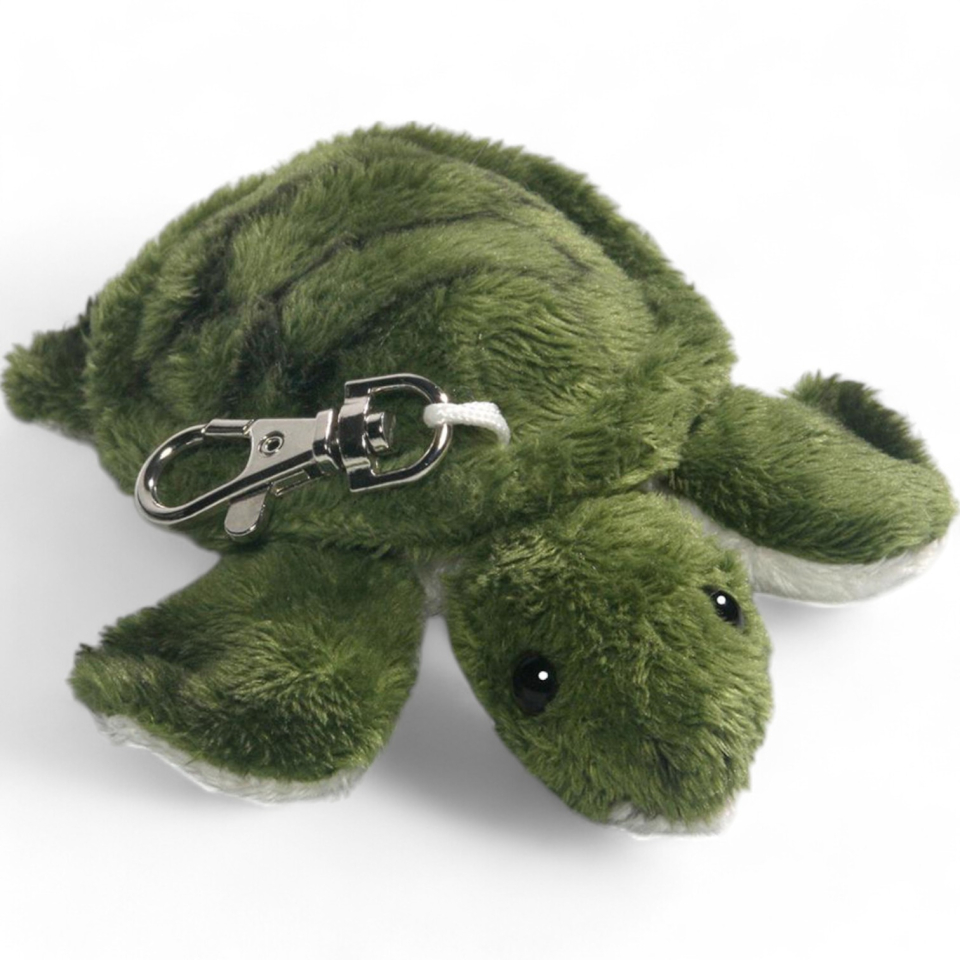 Plüschtier: Schildkröte Schlüsselanhänger | Kuscheltier | Stofftier