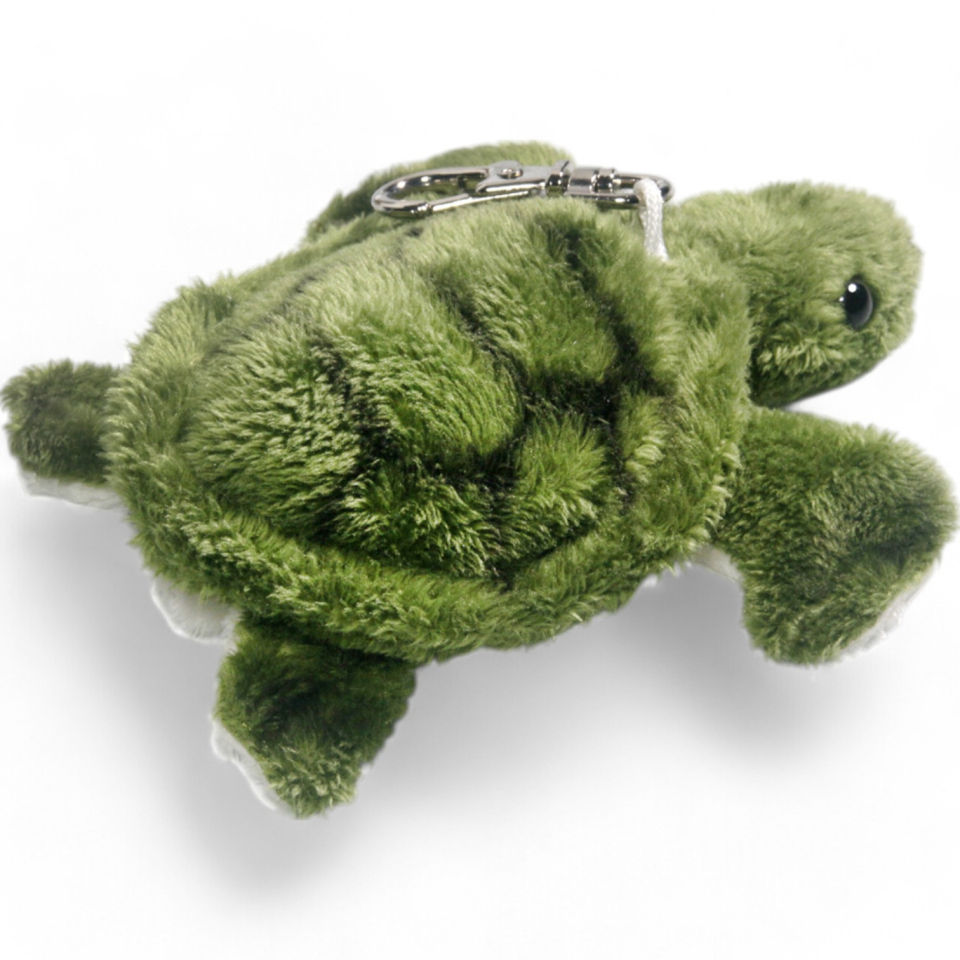 Plüschtier: Schildkröte Schlüsselanhänger | Kuscheltier | Stofftier