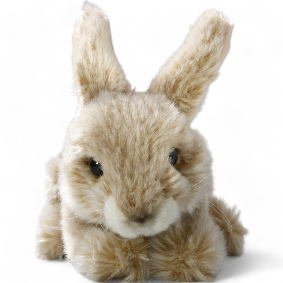 Rabbit Bunny sitting beige | soft toy | stuffed animal | plush toy