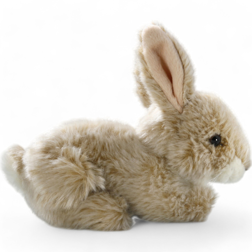 Rabbit Bunny sitting beige | soft toy | stuffed animal | plush toy