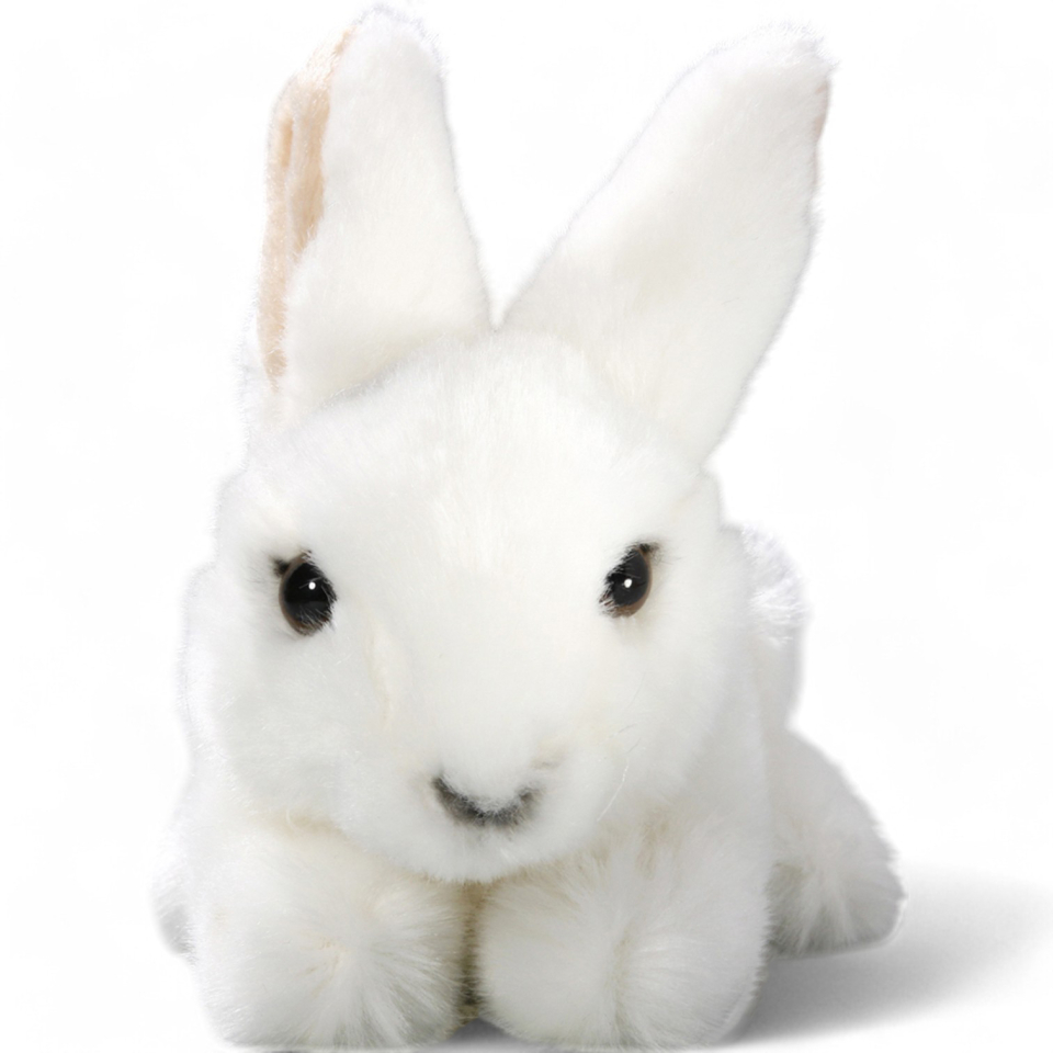 Rabbit Bunny sitting white | soft toy | stuffed animal | plush toy