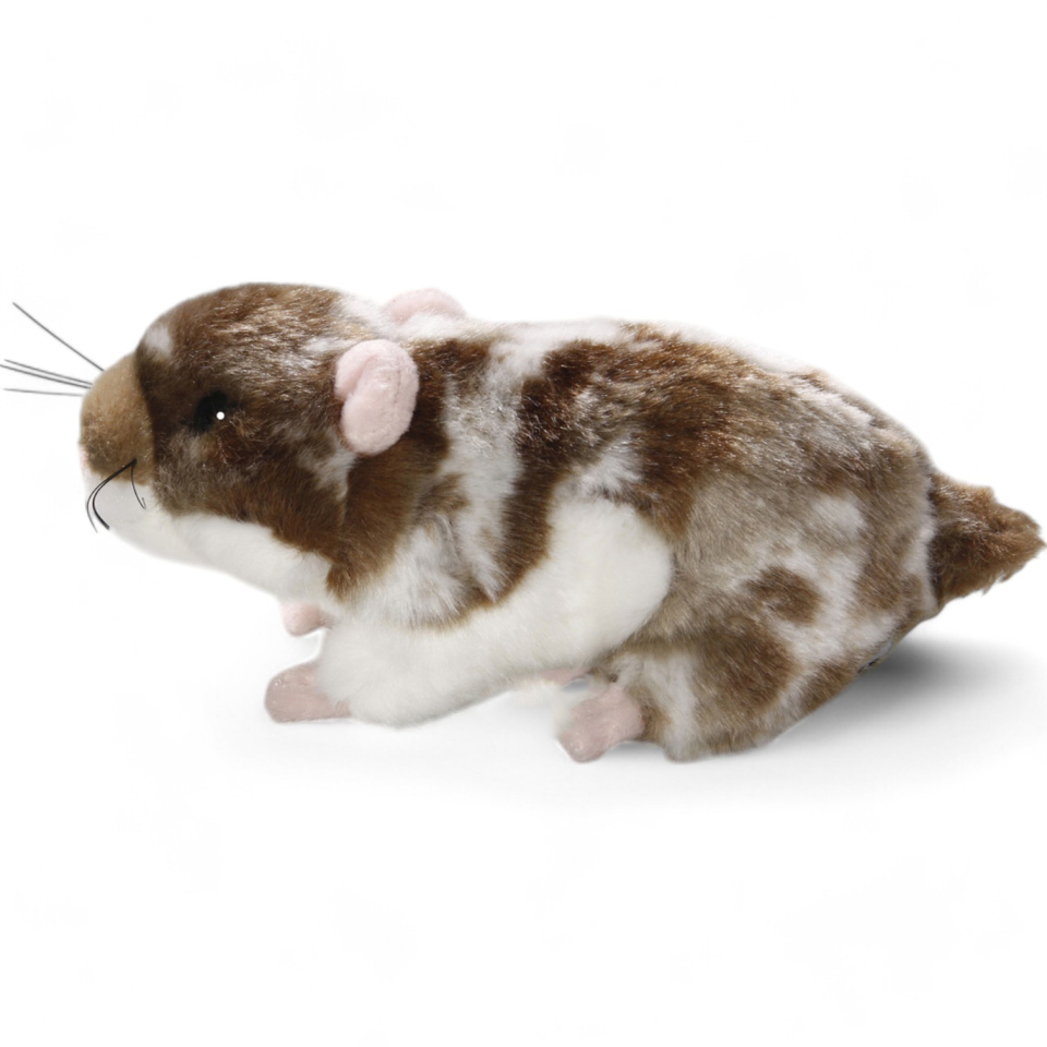 Plüschtier: Hamster dunkelbraun | Kuscheltier | Stofftier