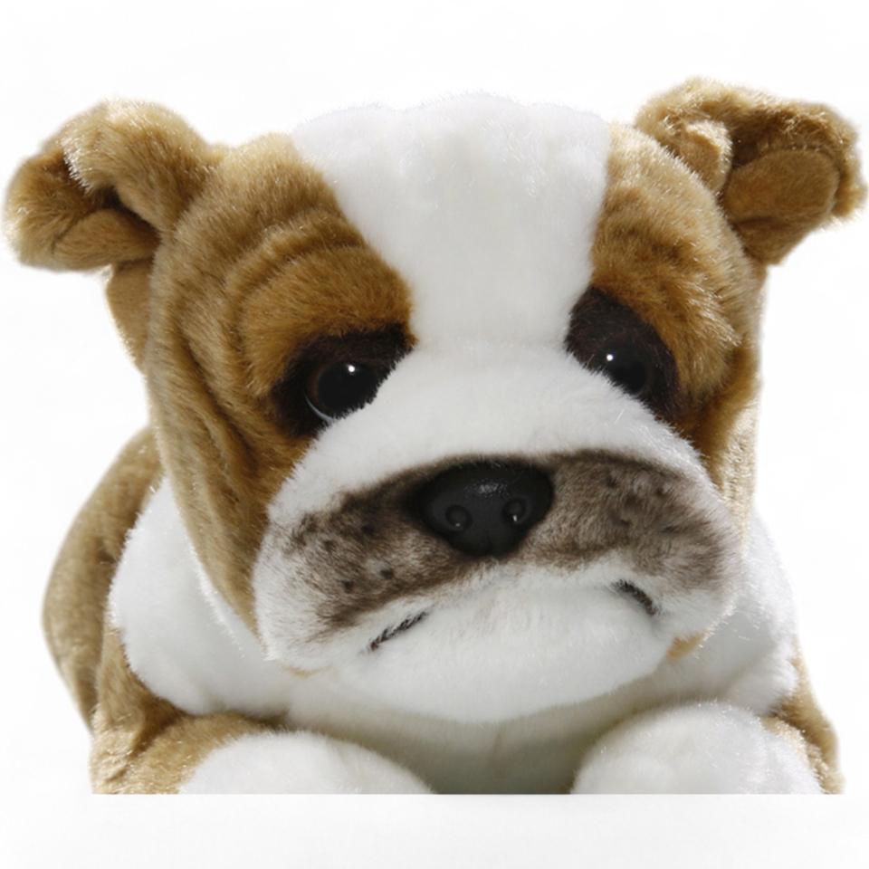 French Bull Dog lying | soft toy | stuffed animal | plush toy