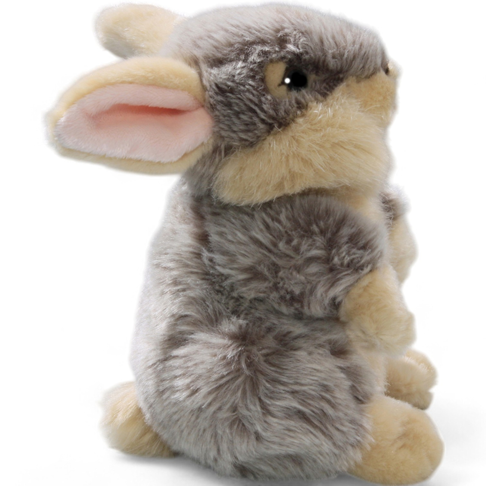 Rabbit Bunny standing grey | soft toy | stuffed animal | plush toy