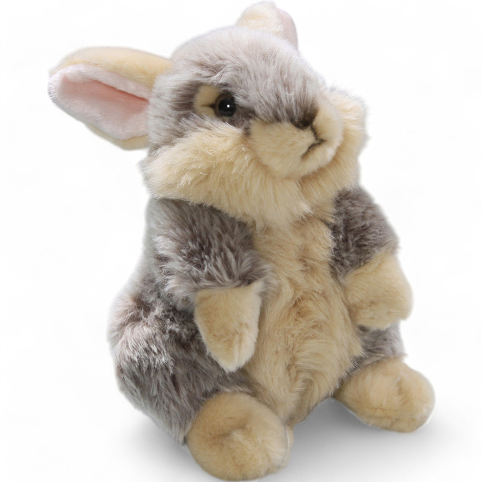 Rabbit Bunny standing grey | soft toy | stuffed animal | plush toy