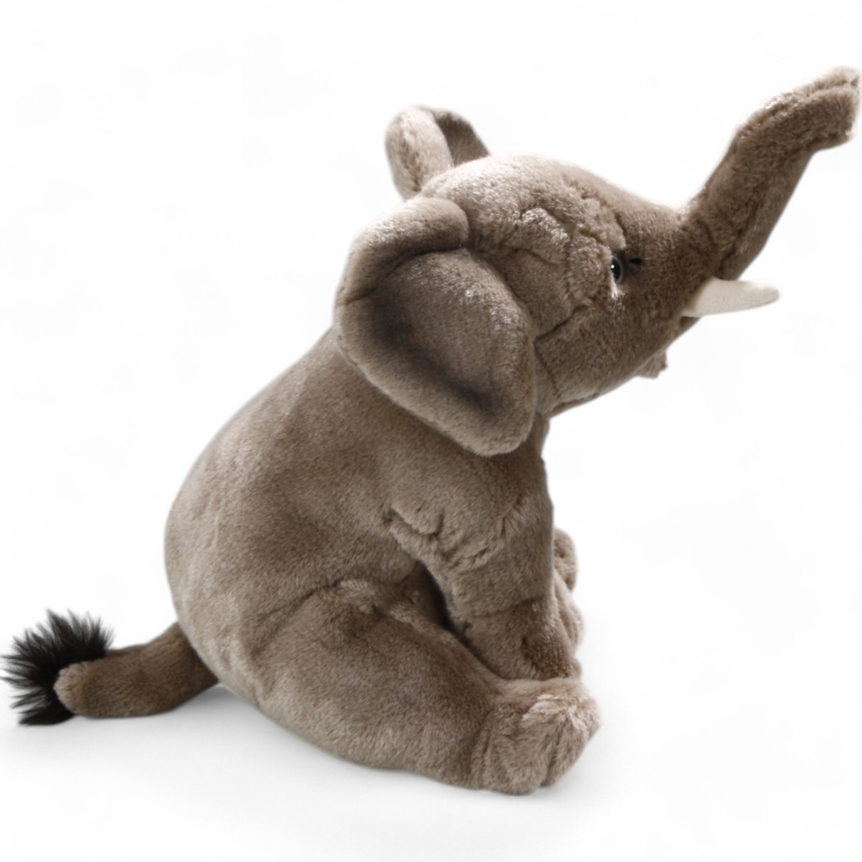Plüschtier: Elefant sitzend | Kuscheltier | Stofftier