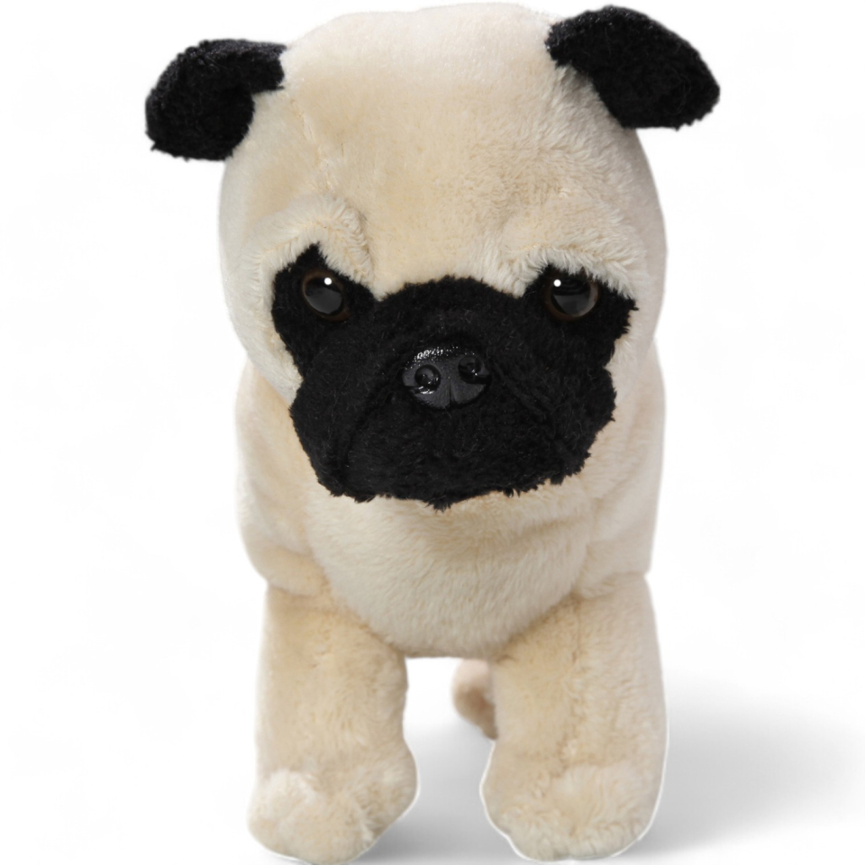 Pug standing | soft toy | stuffed animal | plush toy