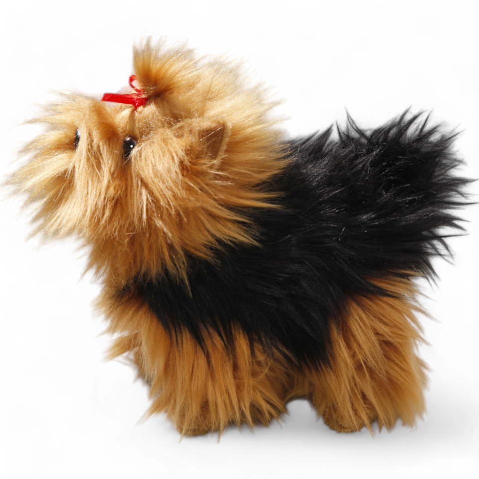 Plüschtier: Yorkshire Terrier stehend | Kuscheltier | Stofftier