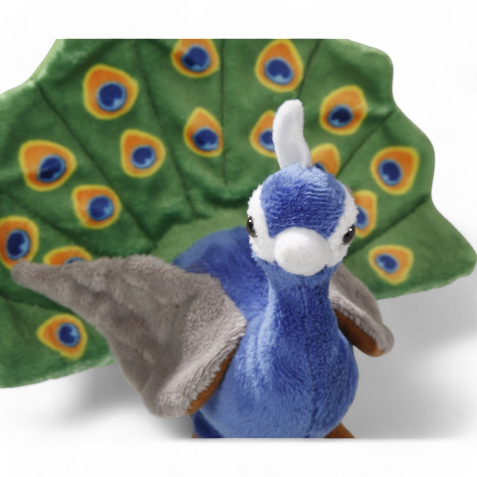Plüschtier: Pfau | Kuscheltier | Stofftier