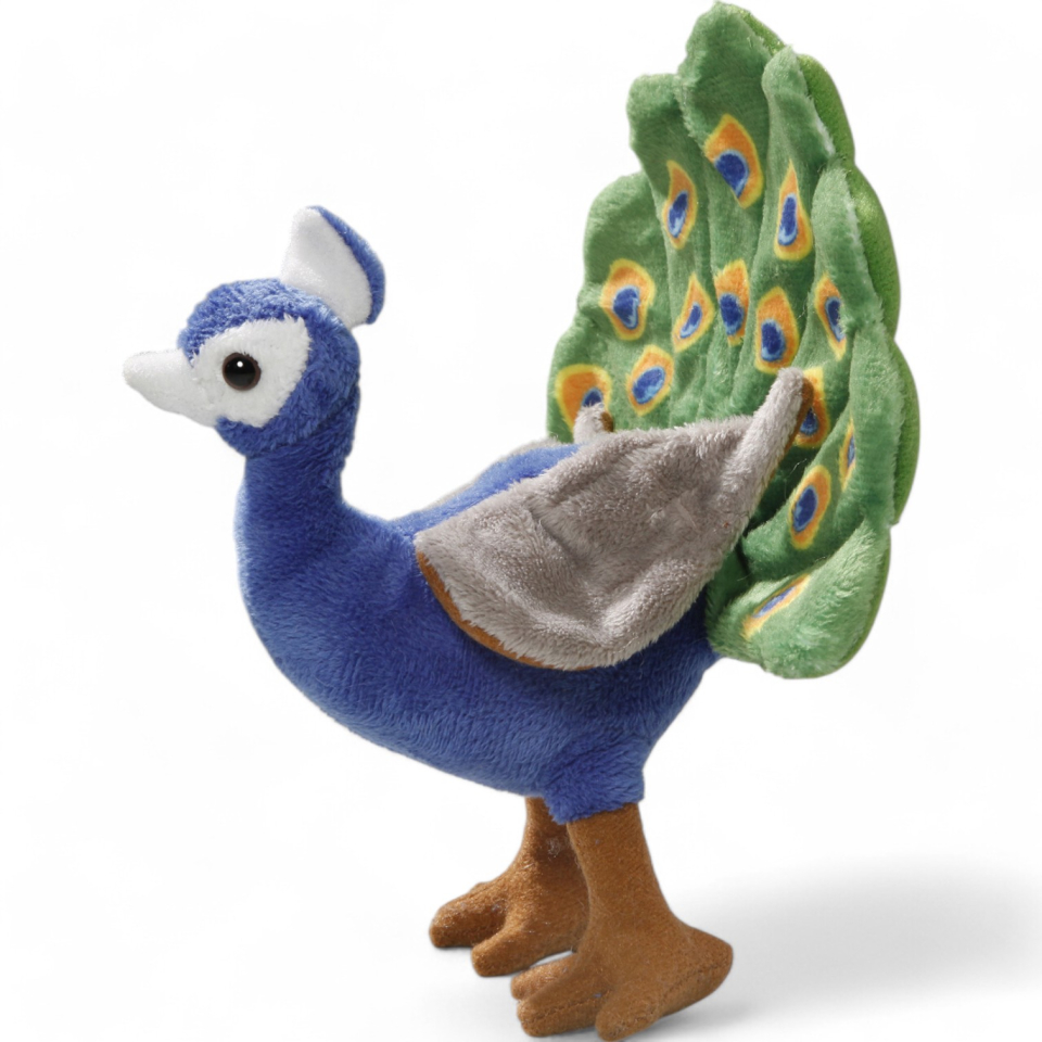 Plüschtier: Pfau | Kuscheltier | Stofftier