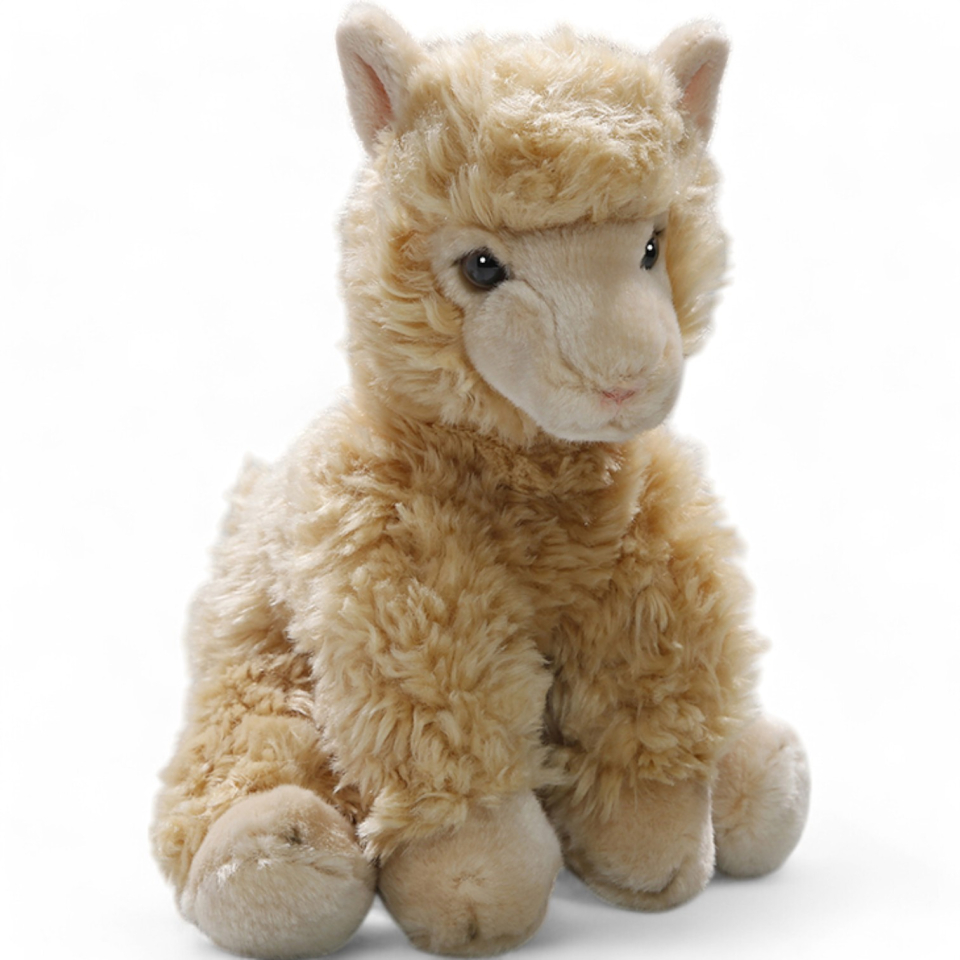 Alpaca sitting | soft toy | stuffed animal | plush toy