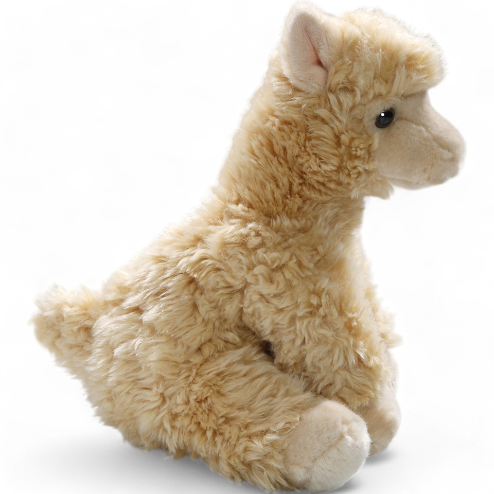 Alpaca sitting | soft toy | stuffed animal | plush toy